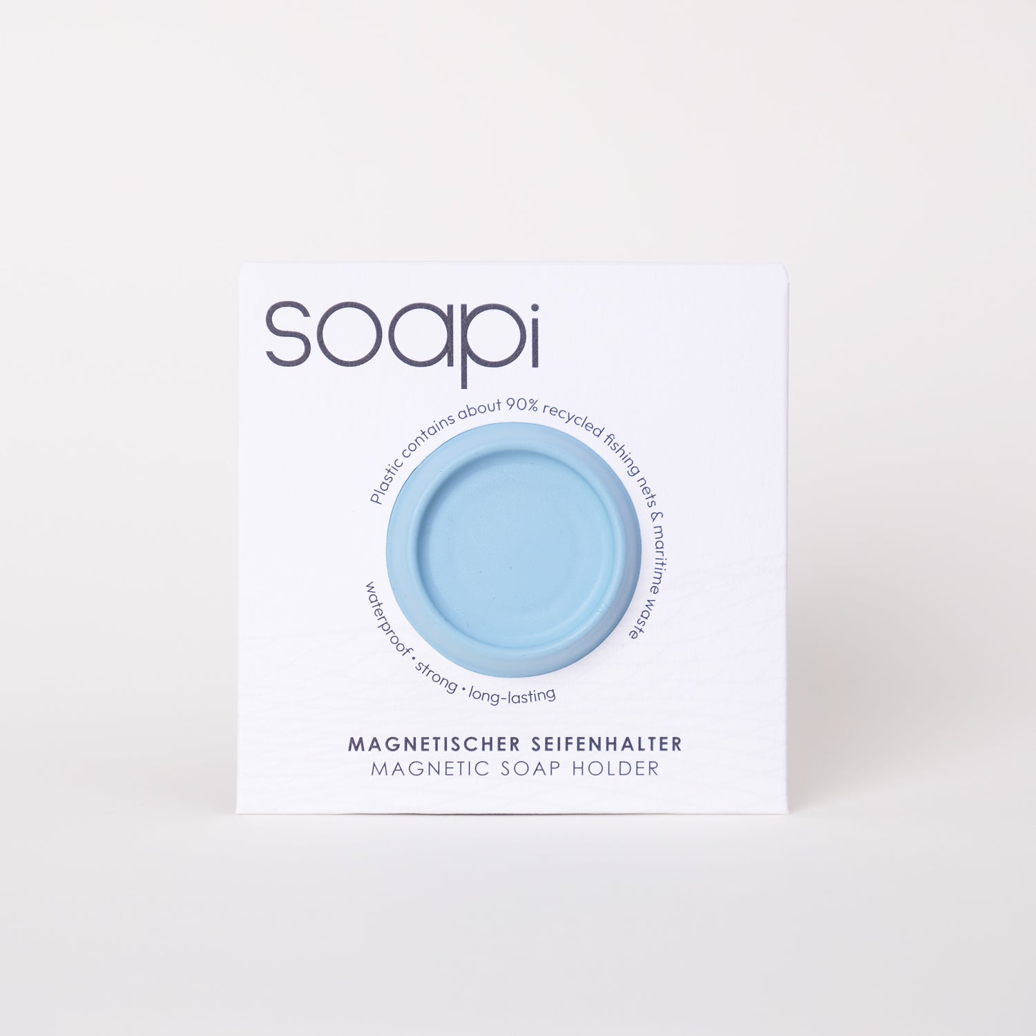 Soapi Hellblau - Magnetseifenhalter