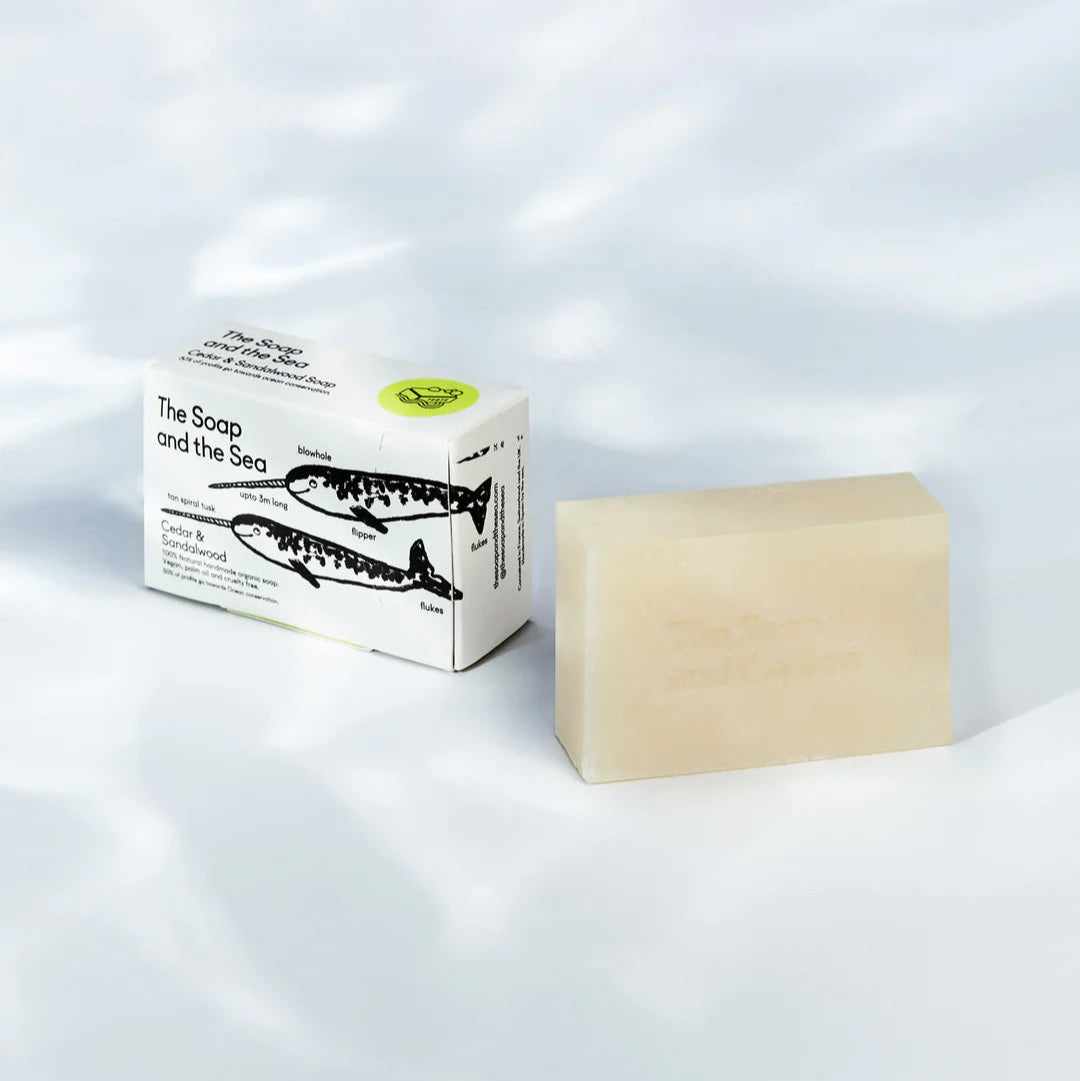 Seife von The Soap and The Sea - Cedar & Sandalwood
