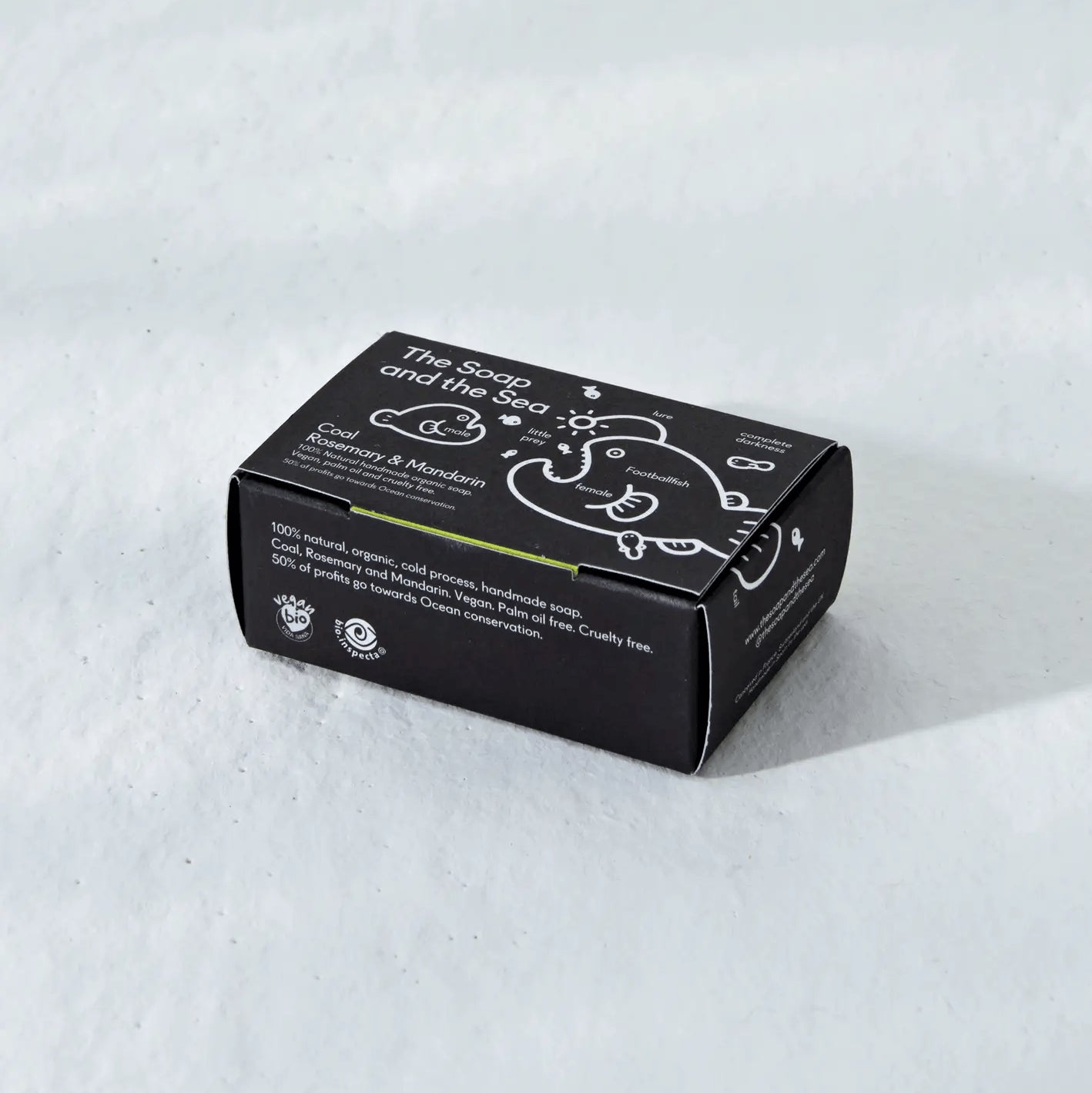 Seife von The Soap and The Sea - Coal, Rosemary & Mandarin