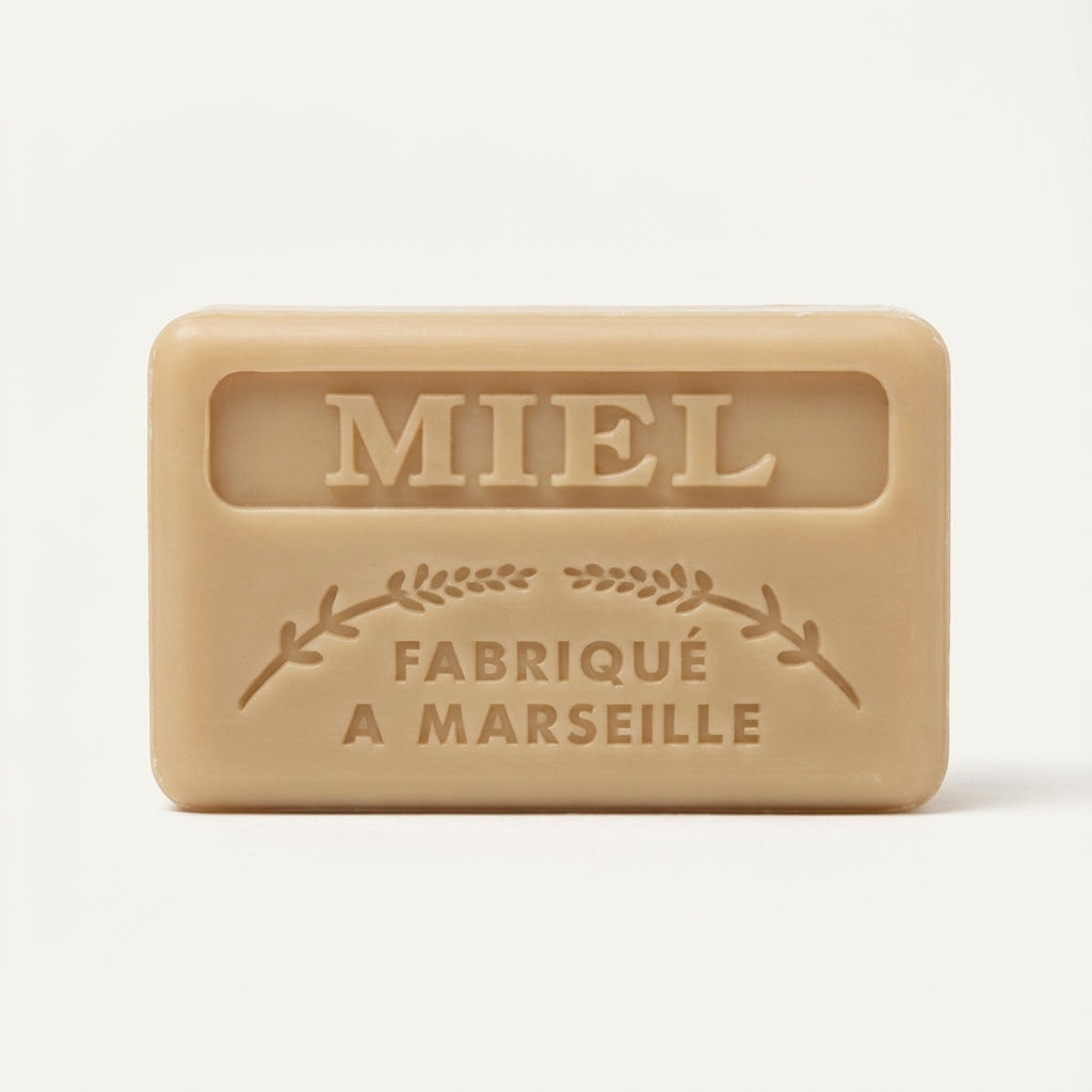 2x Seife aus Marseille - Miel
