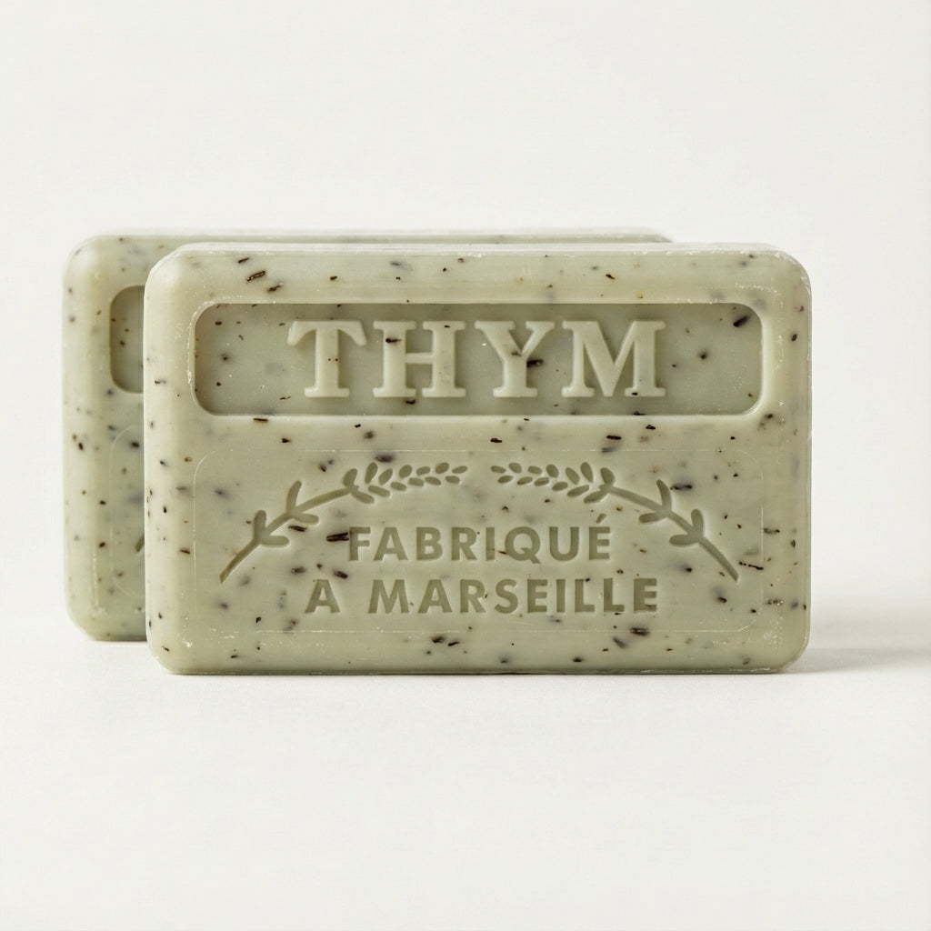 2x Seife aus Marseille - Thym