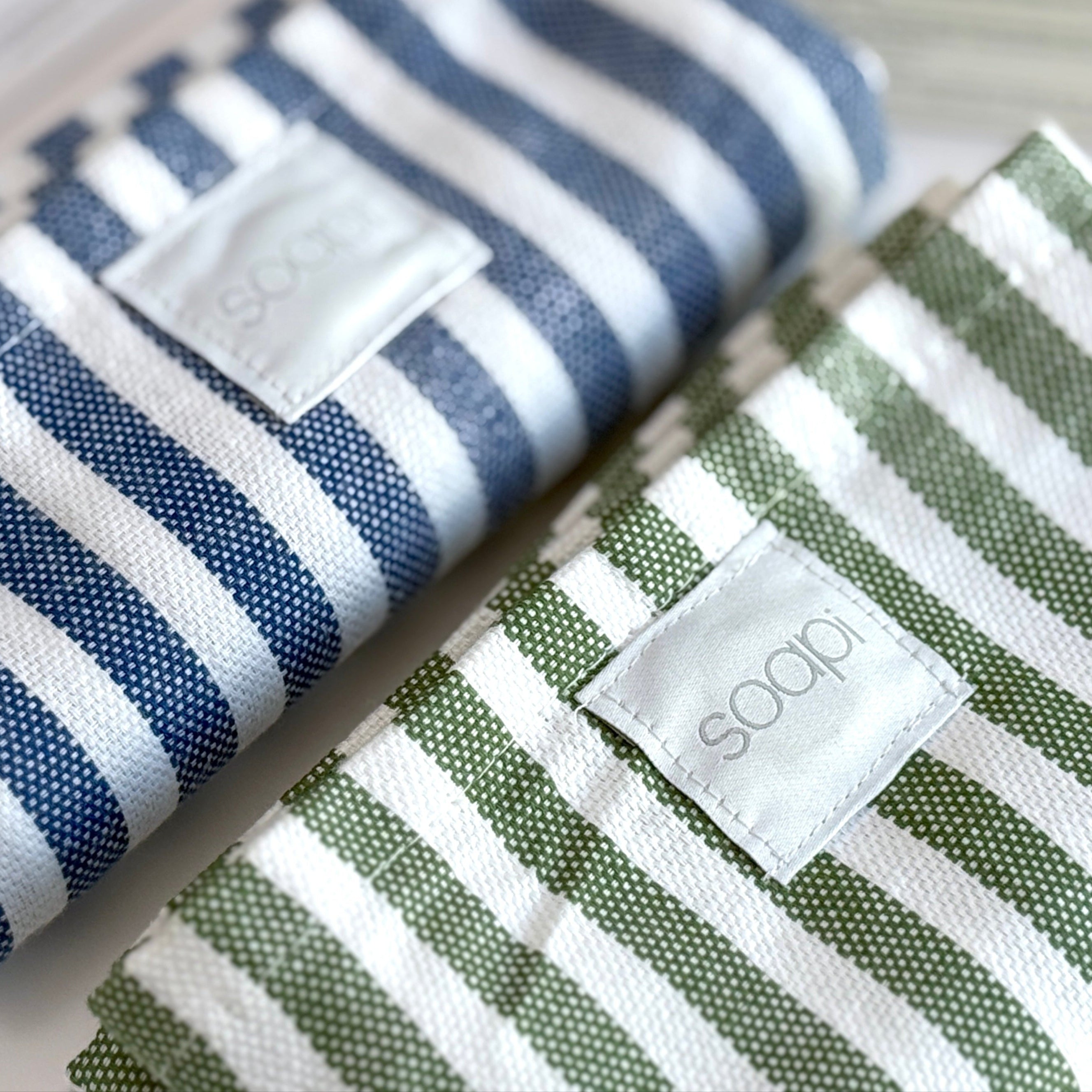 4x Soapi Magnetisches Küchentuch - gestreift