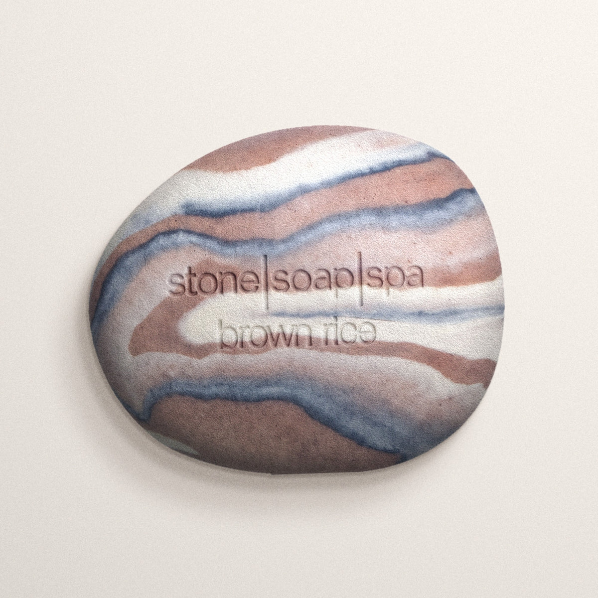 Stone Soap Spa Brown Rice, handgemachte Steinseife