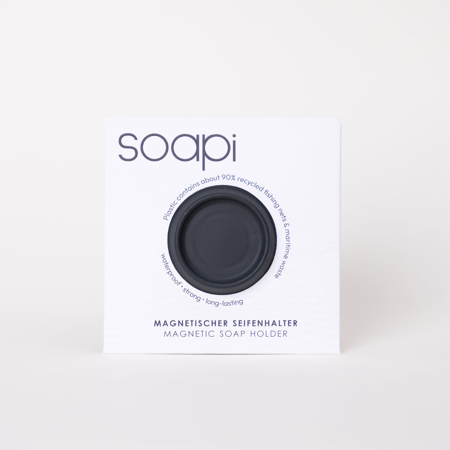 Soapi Dunkelgrau - Magnetseifenhalter