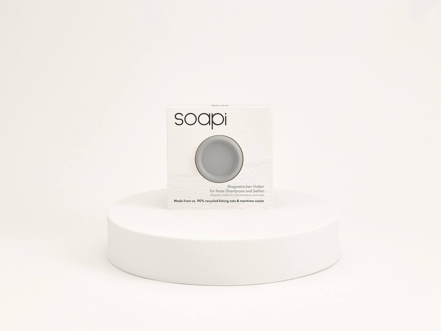 Soapi Gray - magnetic soap holder