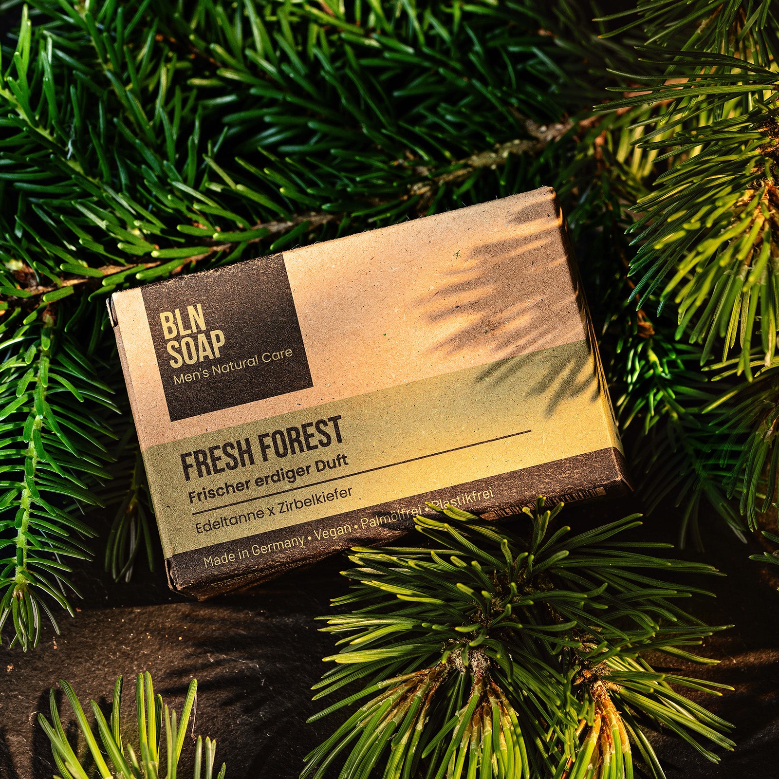 Männerseife von BLN SOAP - Fresh Forest - Edeltanne x Zirbelkiefer