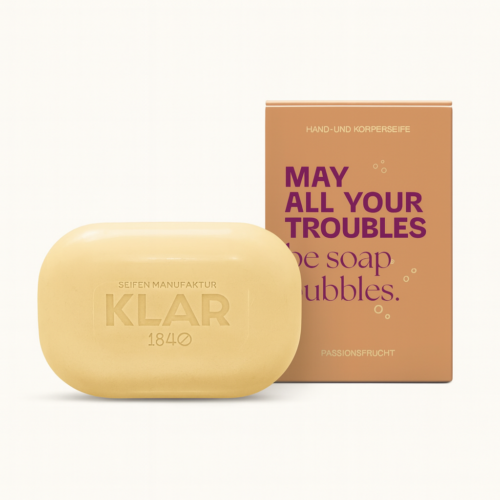 Duschseife von KLAR - Passionsfrucht