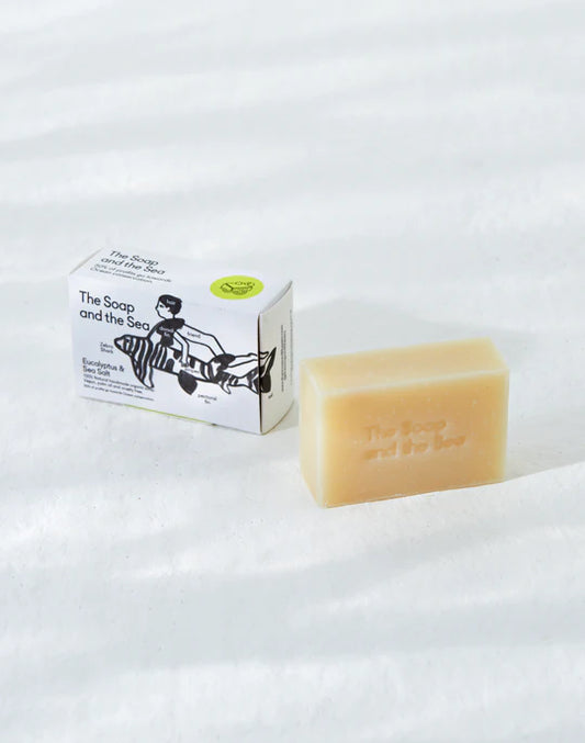 Seife von The Soap and The Sea - Eucalyptus & Sea Salt