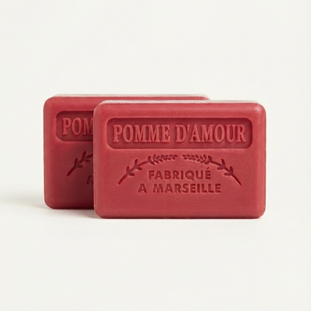 2x Seife aus Marseille - Pomme d'amour