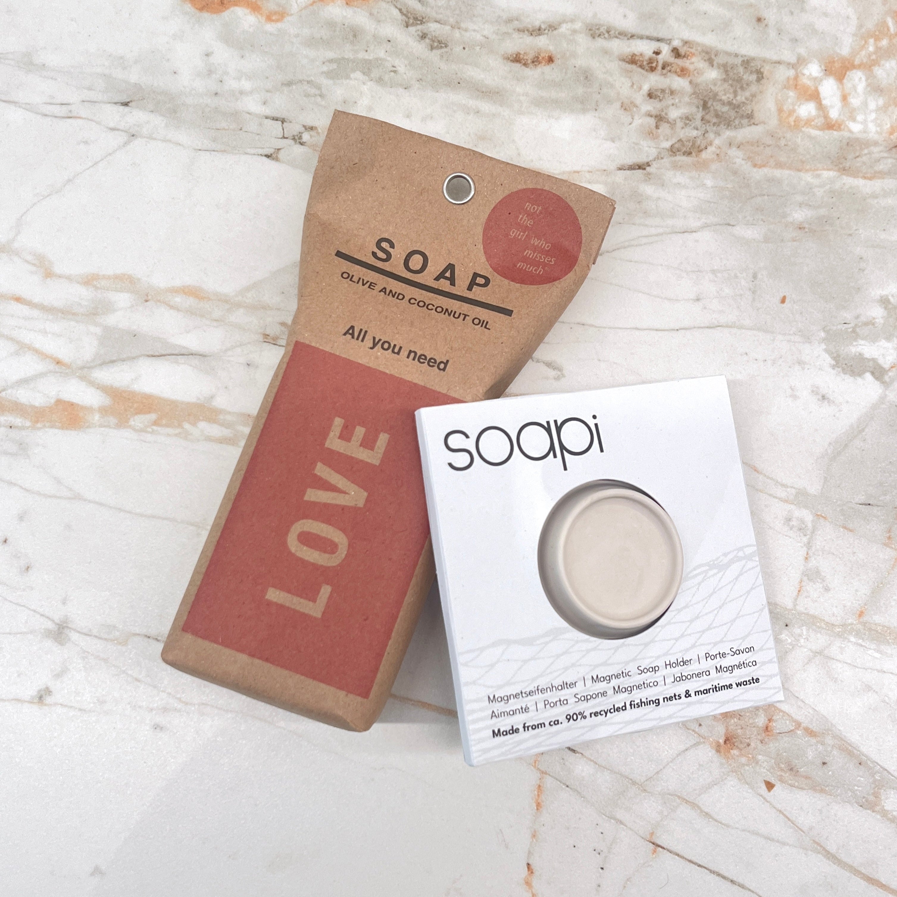 Soapi mit LOVE Seife - Geschenkeset