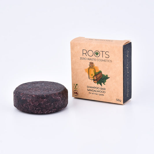 Shampoo bar von Roots- Sandelholz