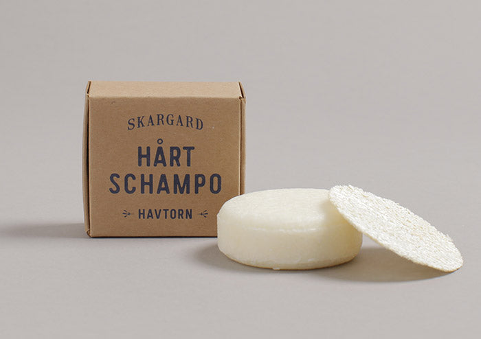 Festes Shampoo von Skargard- Sanddorn