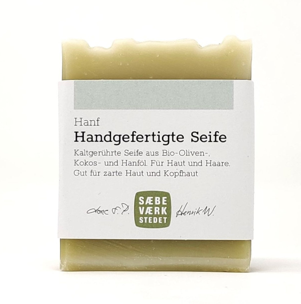 Seife von Saebevaerkstedet- Hanf