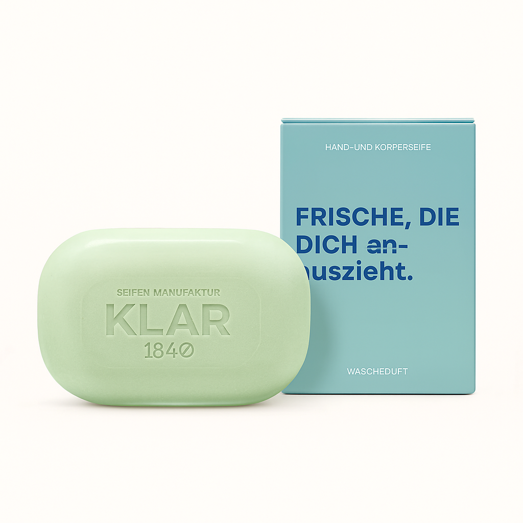 Duschseife von KLAR - Wäscheduft