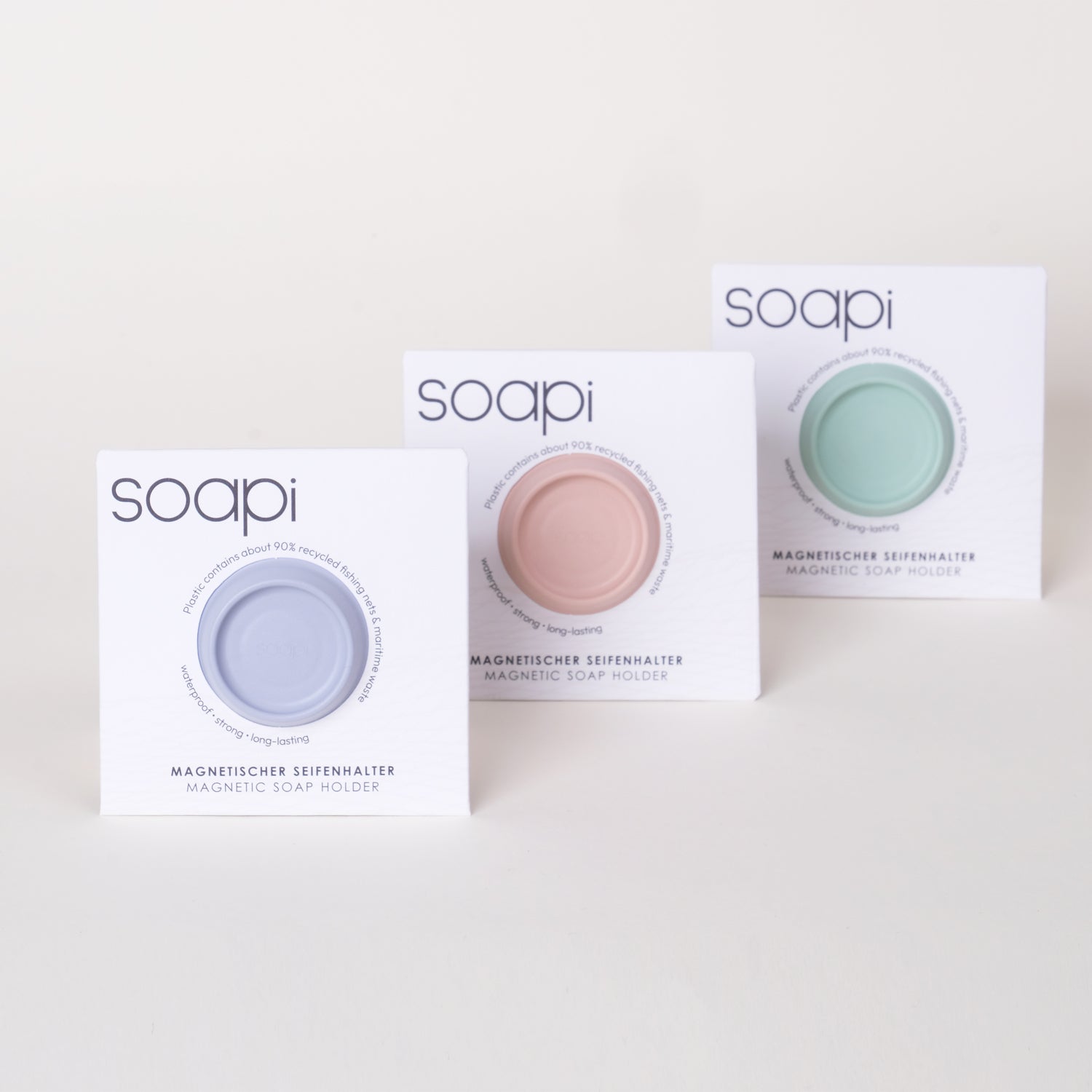Soapi Trio - Lavendel, Pfirsich, Mint