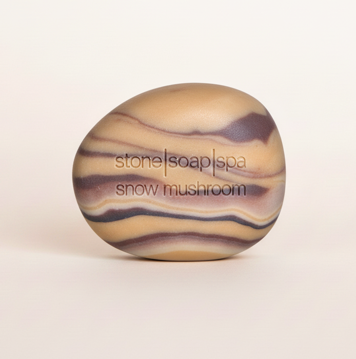Stone Soap - Snow Mushroom