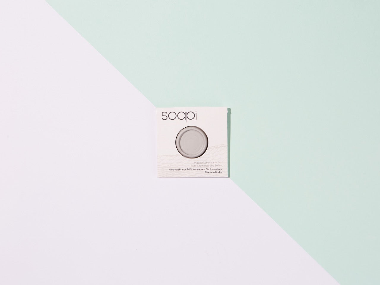 Soapi Gray - magnetic soap holder