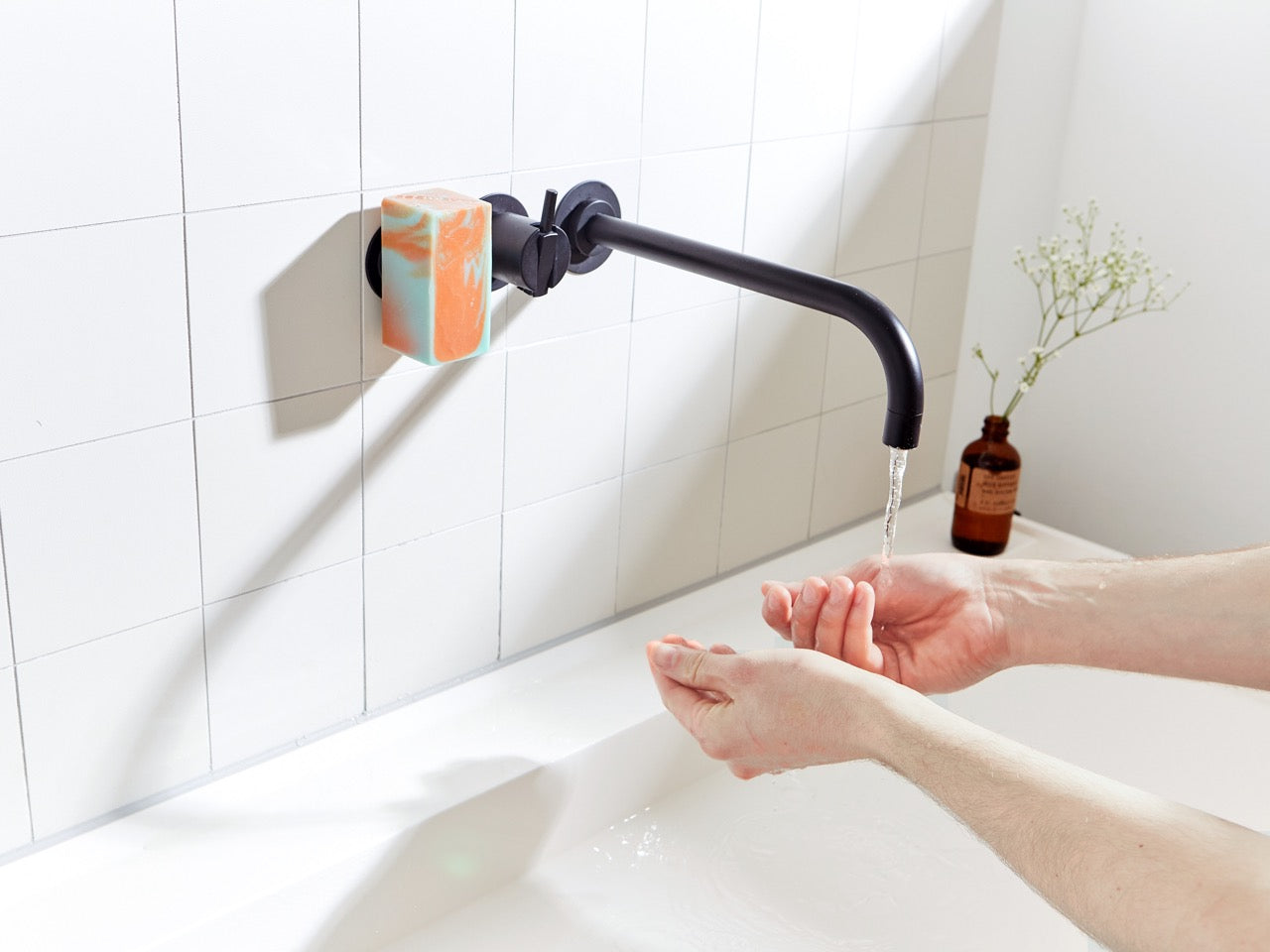 Soapi Gray - magnetic soap holder